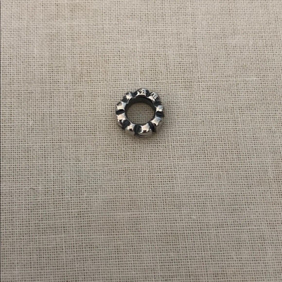 Pandora Silver Bow Spacer - Picture 2 of 4